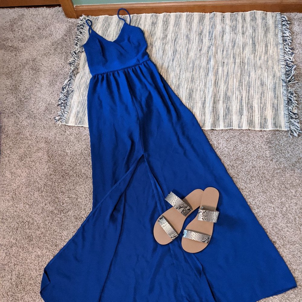 Blue Maxi Dress